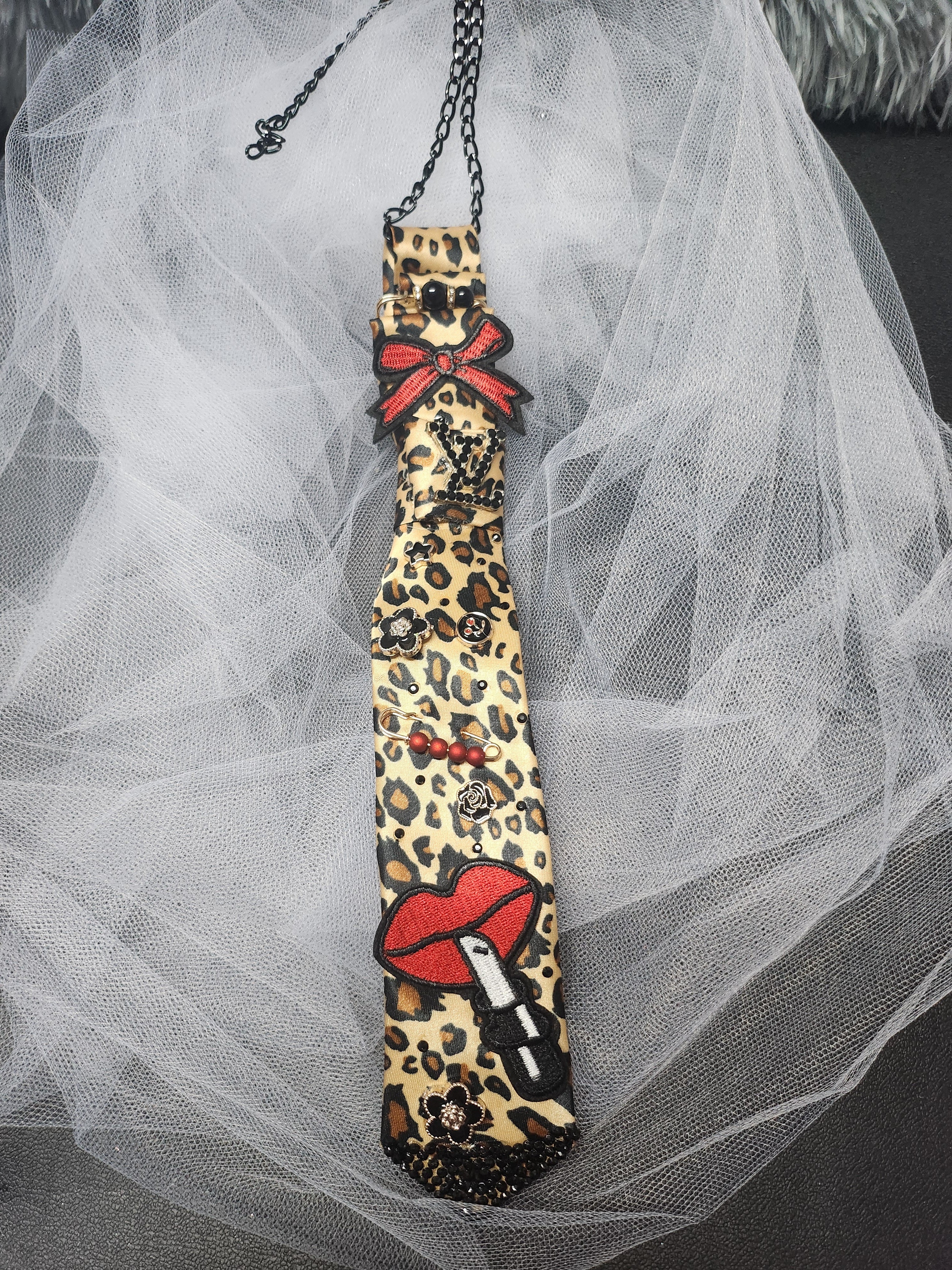 Custom Fashion-Inspired JUNK NeckTie Necklace