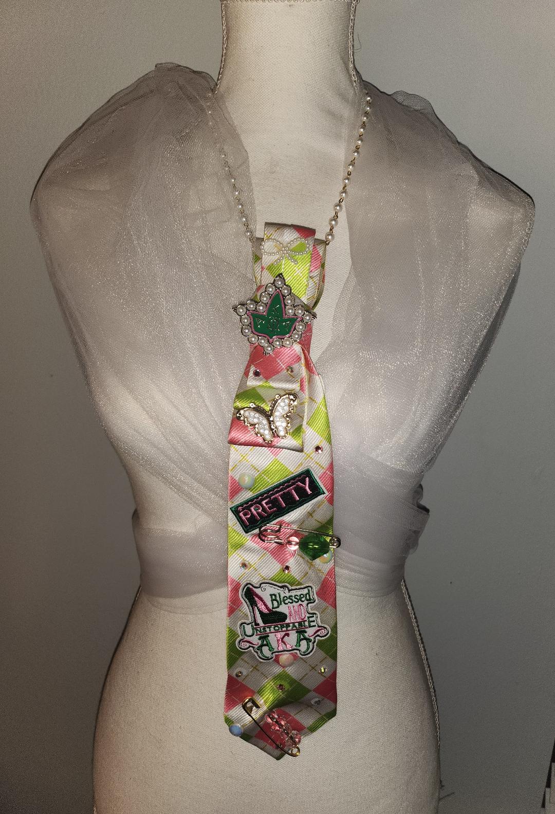 Custom Fashion JUNK Necktie Necklace