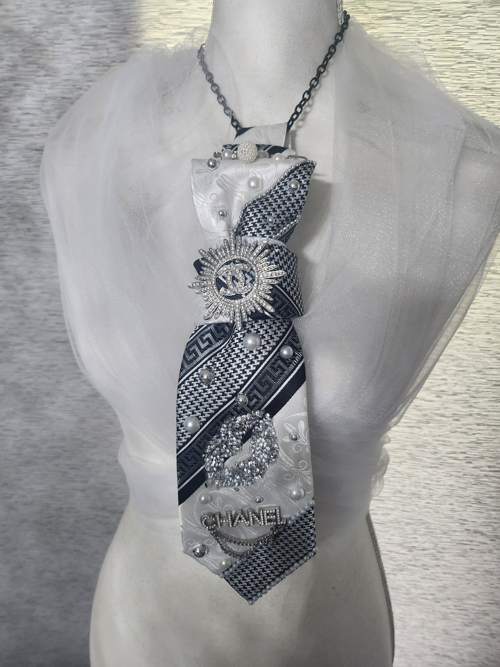 Custom Fashion-Inspired JUNK NeckTie Necklace