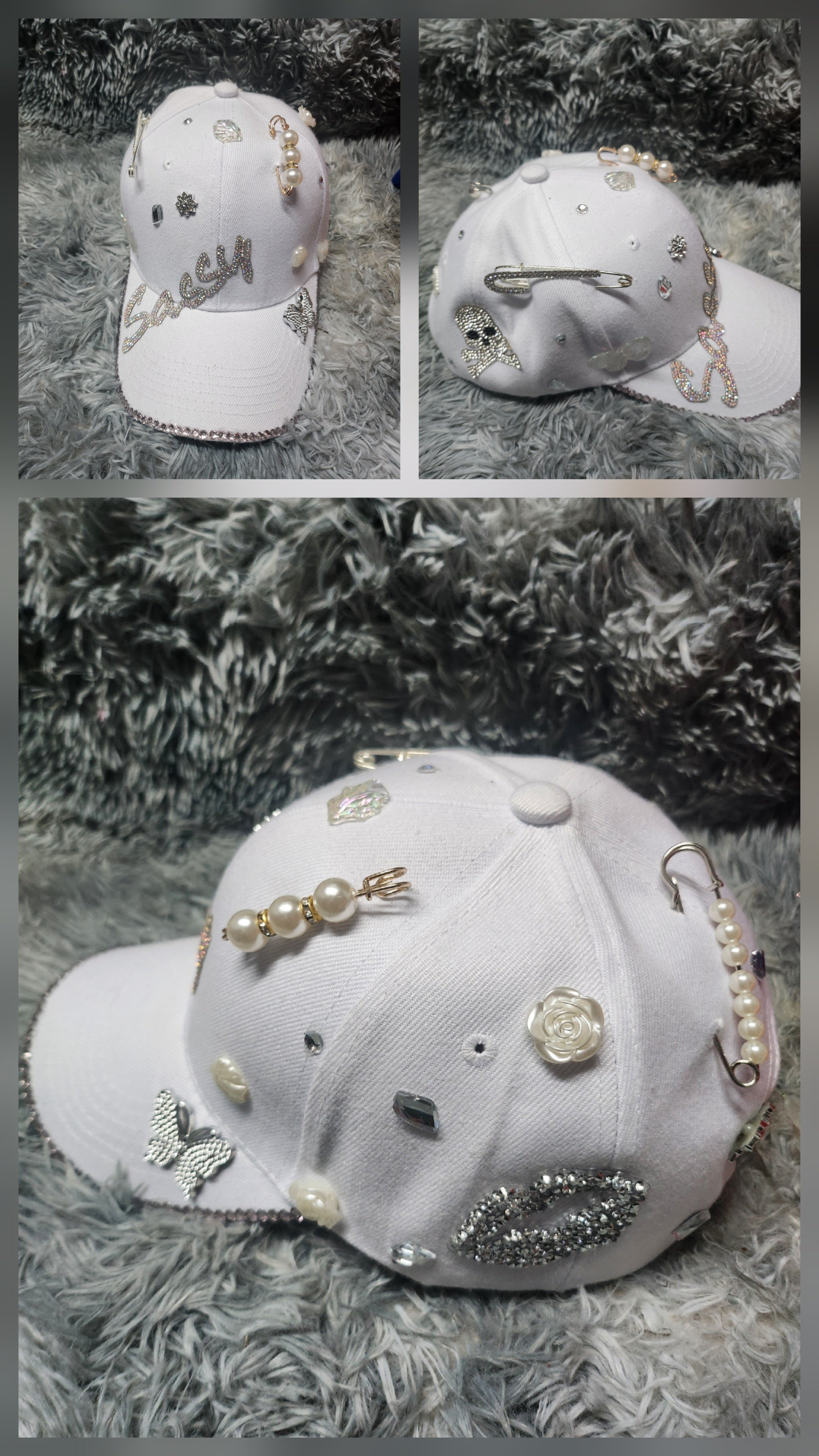White Sassy Trucker Hat