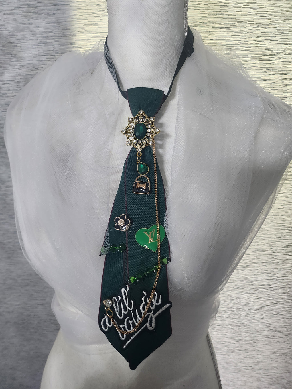 Custom Fashion-Inspired JUNK NeckTie Necklace