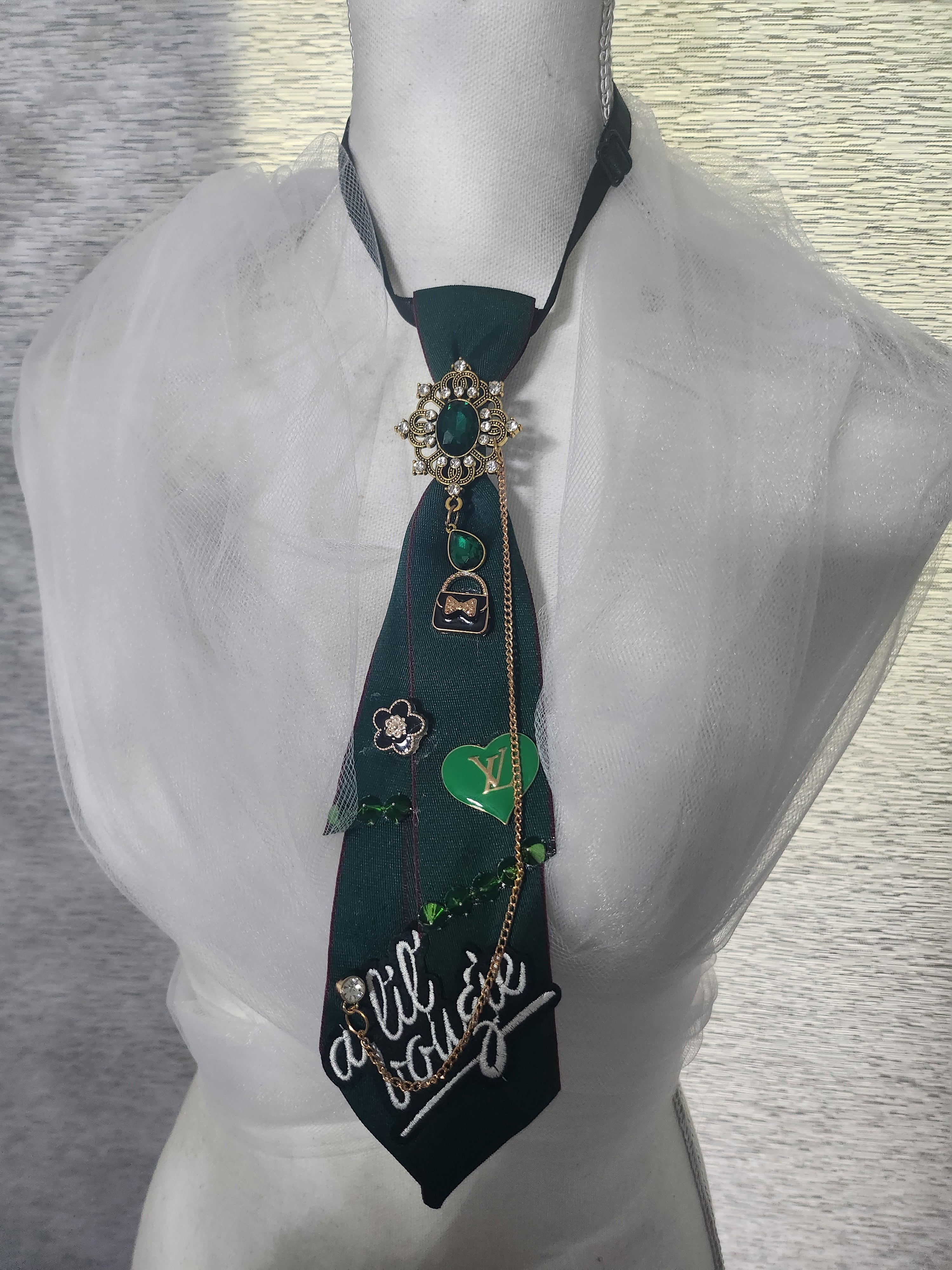 Custom Fashion-Inspired JUNK NeckTie Necklace