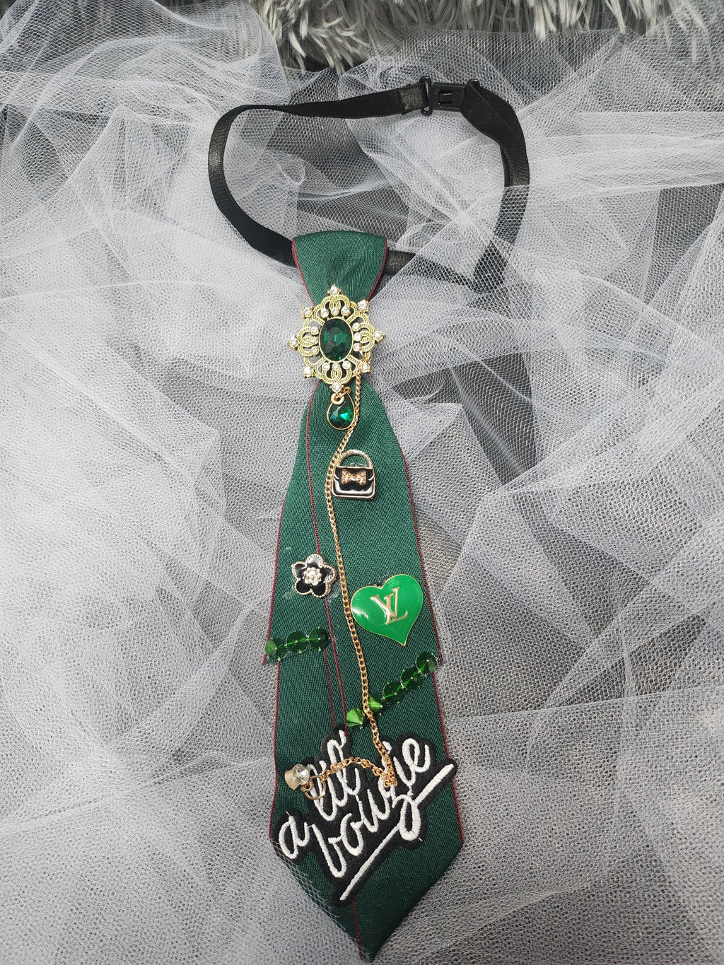 Custom Fashion-Inspired JUNK NeckTie Necklace