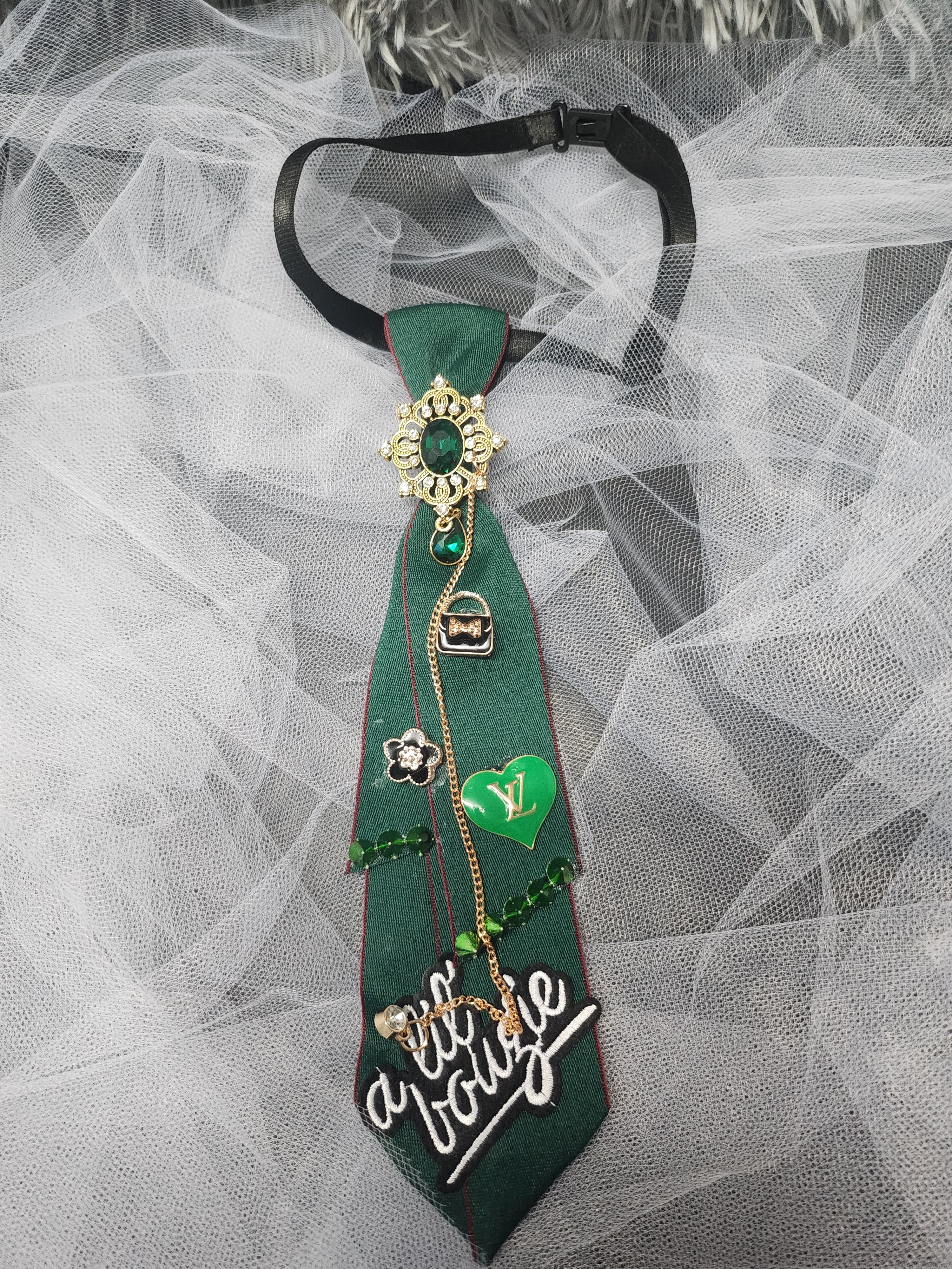 Custom Fashion-Inspired JUNK NeckTie Necklace